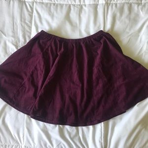 Brandy Melville Suede Skirt